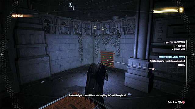 Use the ventilation shaft to safely get close to the boss - Defeat Arkham Knight | Main story - Main story - Batman: Arkham Knight Game Guide & Walkthrough