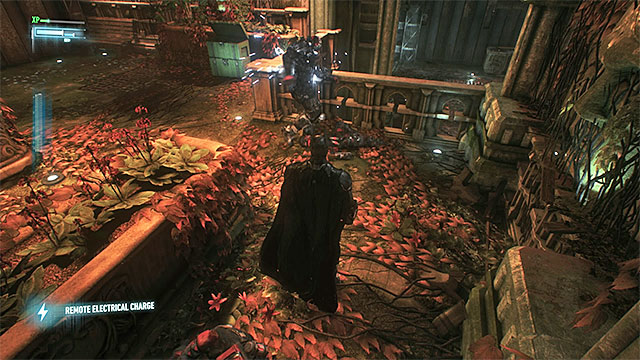 Attack the elite enemy after you use electric charge on him - Capture the Scarecrow | Main story - Main story - Batman: Arkham Knight Game Guide & Walkthrough