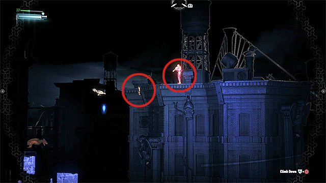 Use detective mode to find the snipers from safe distance - Stop Scarecrows men from destroying Oracles servers | Main story - Main story - Batman: Arkham Knight Game Guide & Walkthrough