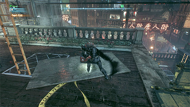 Enemies might try to place defense turrets - it is a good idea to interrupt them - Stop Scarecrows men from destroying Oracles servers | Main story - Main story - Batman: Arkham Knight Game Guide & Walkthrough