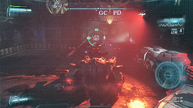 It is a good idea to use the Batmobile to takedown all enemies - Defend the Gotham City Police Department | Main story - Main story - Batman: Arkham Knight Game Guide & Walkthrough