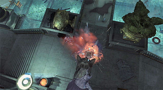 For the first time throughout the campaign mode, you will meet the enemies that carry mines here - Gain access to the penthouse - swimming pool - Main storyline - Batman: Arkham Origins - Game Guide and Walkthrough