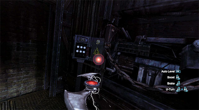 Enter the control room and press the button to make discharges appear in the distance - Gain access to Blackgate Prison via the sewers - Main storyline - Batman: Arkham Origins - Game Guide and Walkthrough