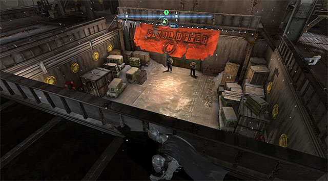 The enemies guarding the door - Gain access to the Final Offer - Main storyline - Batman: Arkham Origins - Game Guide and Walkthrough