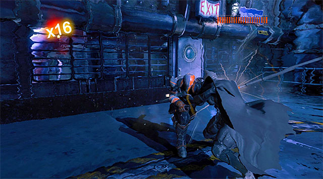Land as many blows on the boss as possible - Defeat Deathstroke - Main storyline - Batman: Arkham Origins - Game Guide and Walkthrough