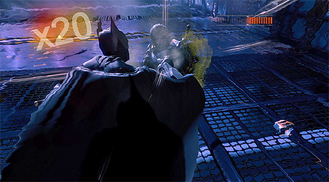 Land a blow after another in a series - Defeat Deathstroke - Main storyline - Batman: Arkham Origins - Game Guide and Walkthrough