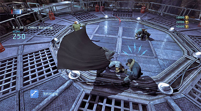 Utilize various attacks and avoid taking damage - Training console challenges - Challenges - Batman: Arkham Origins - Game Guide and Walkthrough
