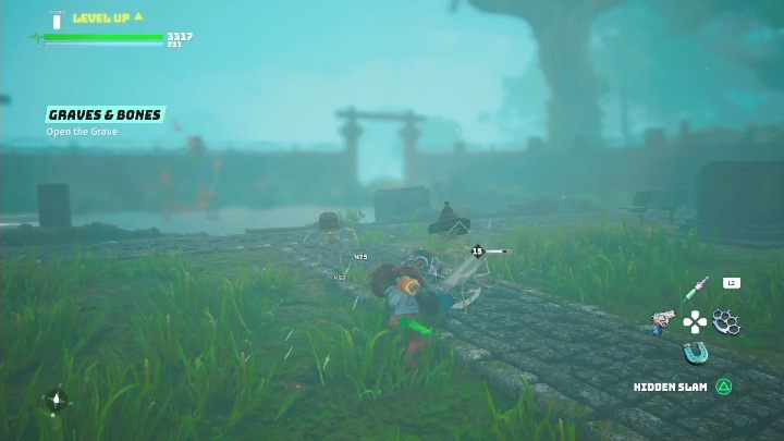 There are several opponents waiting for you before you enter - Biomutant: Klick Klack - walkthrough - NPC quests - Biomutant Guide