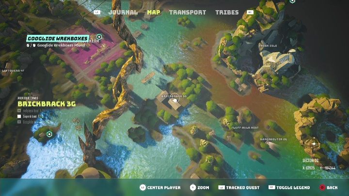 Location: Brickbrack 3G - Biomutant: Captives - walkthrough - Exploration - Biomutant Guide