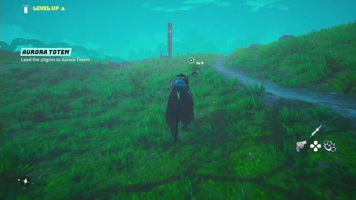 After getting the information, head south, the totem will be just by the main road - Biomutant: Aurora Totem - walkthrough - Exploration - Biomutant Guide