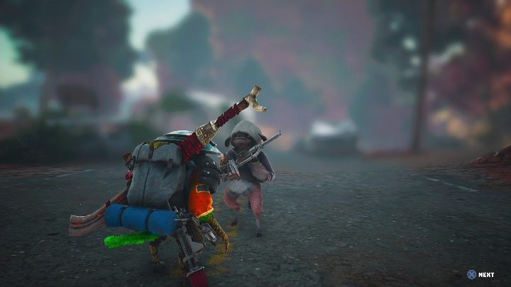 How to start: Talk to the man working by the fence in Leftovers 6I - Biomutant: The Sundial - walkthrough - NPC quests - Biomutant Guide