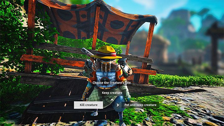 Remember that you have to capture the creature - Biomutant: Trophies/Achievements - list - Appendix - Biomutant Guide