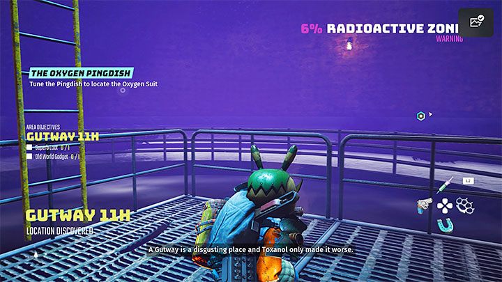 You don't have to thoroughly explore the Gutway covered by a manhole - you simply have to go down the ladder - Biomutant: Trophies/Achievements - list - Appendix - Biomutant Guide