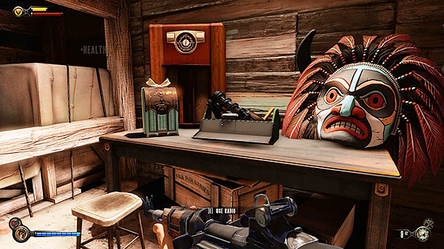 Turn left at the first junction and proceed towards a room reserved for employees only - Defeat Slates men | Chapter 9 - Hall of Heroes - Chapter 9 - Hall of Heroes - BioShock Infinite Guide
