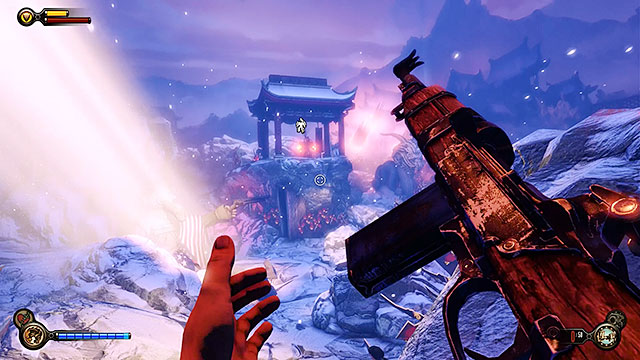 Continue moving towards the main exhibit where once again youll be forced to engage Slates people in battle - Defeat Slates men - Chapter 9 - Hall of Heroes - BioShock: Infinite - Game Guide and Walkthrough