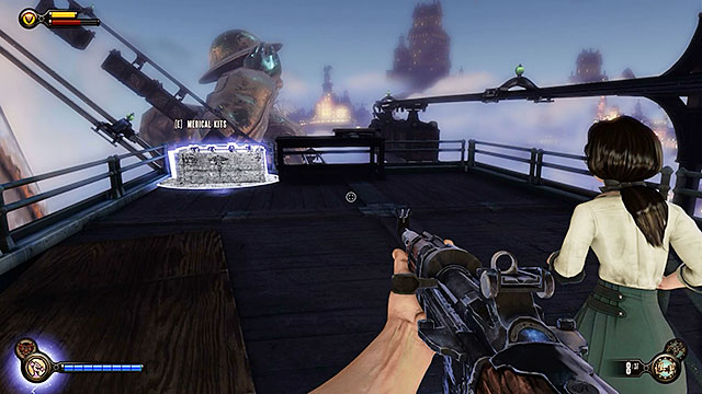 Get to the upper level - Return to Soldiers Field and power up the gondola - Chapter 12 - Return to Hall of Heroes - BioShock: Infinite - Game Guide and Walkthrough