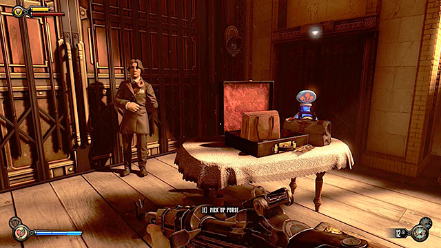 When youll get to the ground level Flambeau will already be waiting you - Find a way into Finkton - Chapter 16 - Worker Induction Center / Finkton Proper - BioShock: Infinite - Game Guide and Walkthrough