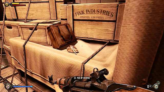 You may now go to the office located to the right of the stairs - Go to Comstock house - Chapter 29 - Port Prosperity - BioShock: Infinite - Game Guide and Walkthrough