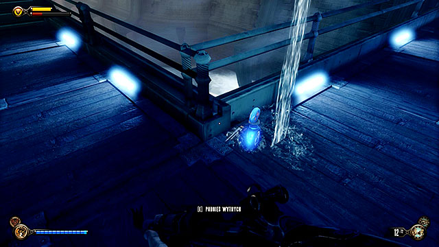 Leave the apartment building and check the area under a nearby platform - Go to Comstock house - Chapter 30 - Downtown Emporia - BioShock: Infinite - Game Guide and Walkthrough