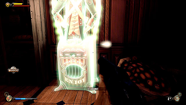 Go to the other side of the street and locate the burning Excelsior groceries store - Find the next tear - Chapter 31 - Memorial Gardens - BioShock: Infinite - Game Guide and Walkthrough