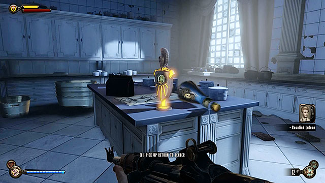 Salty Oyster Bar - in a locked room behind the bar (it requires Voxophone #56) - Chapters 28-31 - Infusions - BioShock: Infinite - Game Guide and Walkthrough