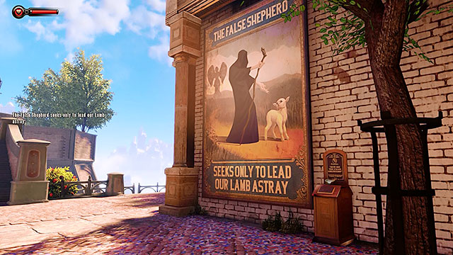 Alleyway explored just after crossing the draw bridge (the one that is lowered after the fair has ended) - Chapters 2-3 - Vantage points - BioShock: Infinite - Game Guide and Walkthrough