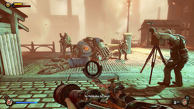 Shantytown - held by a defeated Handyman (you can find it after stepping through the tear) - Chapters 23-26 | Voxophones in BioShock Infinite - Voxophones - BioShock Infinite Guide