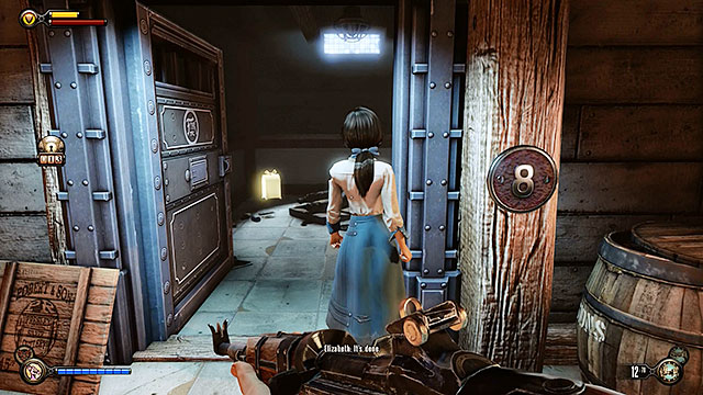 Get to the prison located in the clubs underground area - Safes and locked doors (chapters 8-28) | Lockpicks in BioShock Infinite - Lockpicks - BioShock Infinite Guide