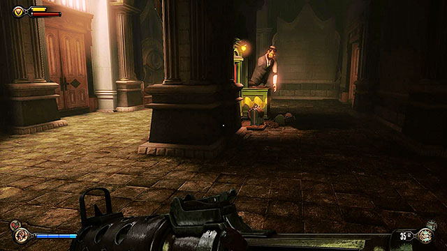 Leave the aviary and make a stop near the exit from the Order building - Go to the Monument Island and find the girl (part 2) - Chapter 4 - Comstock Center Rooftops - BioShock: Infinite - Game Guide and Walkthrough