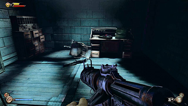Gondola to Monument Island - at the top of the maintenance tower, in the room with the gondola control panel - Chapter 4 - Voxophones - BioShock: Infinite - Game Guide and Walkthrough