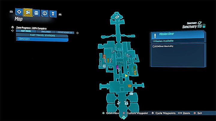 In Borderlands 3 side quests are marked with yellow exclamation marks, but they may disappear or vanish unexpectedly - Borderlands 3 Guide