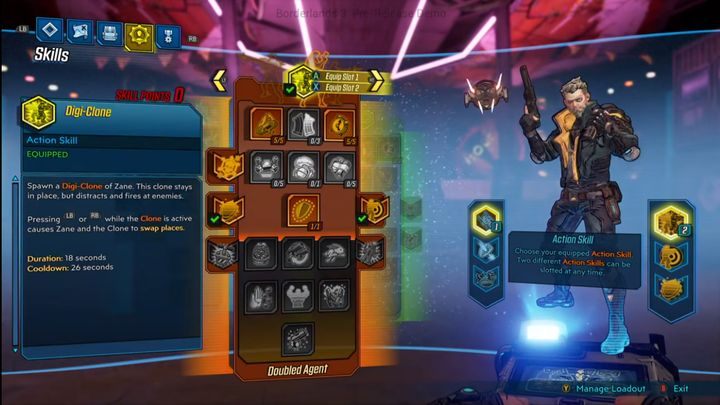 Level - Zane The Operative | Playable characters in Borderlands 3 - Playable characters - Borderlands 3 Guide