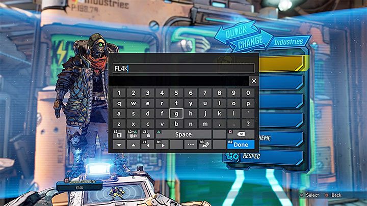 Yes, you can change the heros name (for example, Fl4k) - Borderlands 3 Guide