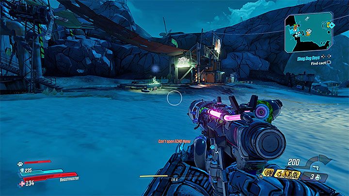 You can get the following message - Cant open ECHO Menu when you try to open the map immediately after starting the game - Borderlands 3 Guide