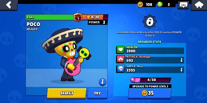 How To Develop Heroes In Brawl Stars Brawl Stars Guide Gamepressure Com - how many powerpoints to level up brawl stars
