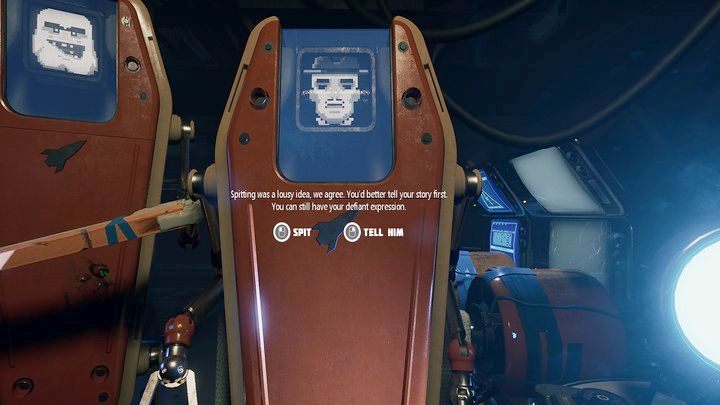 How to unlock: During the interrogation in the first stage of the game, spit on the robot (and get hit in the head for it) three times - Breathedge: Achievements/Trophies - Apendix - Breathedge Guide
