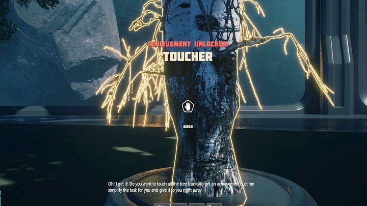 How to unlock: Touch at least half of the trees in the habitation module (Chapter 4) - Breathedge: Achievements/Trophies - Apendix - Breathedge Guide