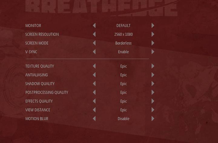 The graphics settings in Breathedge are not very complex - Breathedge: Graphics settings - Annex - Breathedge Guide