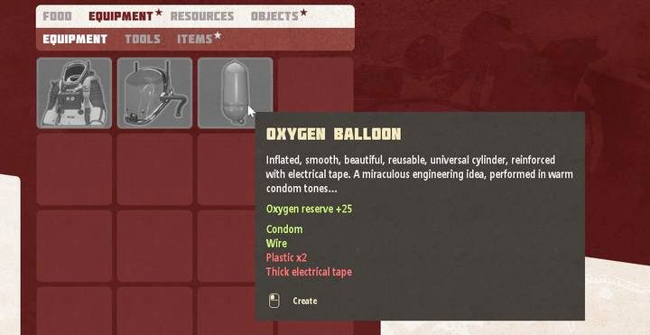 Condom, the main element, can be obtained by searching the flying lockers - Breathedge: Lung capacity - how to increase? - FAQ - Breathedge Guide
