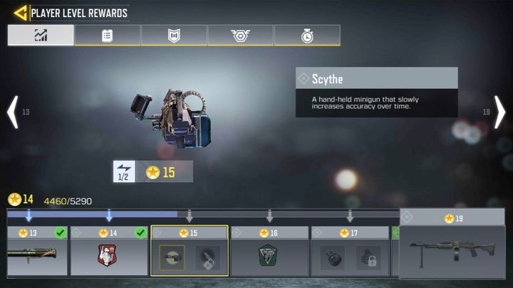 In addition, in the case of weapons, there is also an option to advance to the next level - How does the promotion system work in Call of Duty Mobile? - FAQ - Call of Duty Mobile Guide