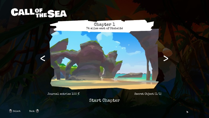 Gamerscore: 15 - Call of the Sea: Achievements - list - Annex - Call of the Sea Guide