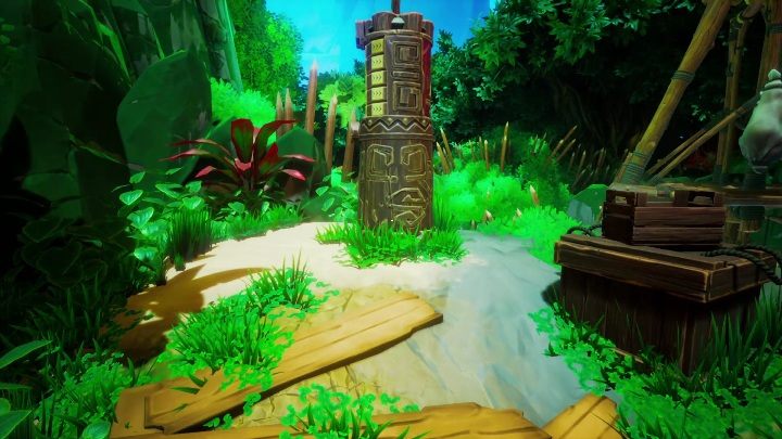 Once you have all the symbols, head to the drawbridge - Call of the Sea: Bridge mechanism - puzzle, chapter 1 - Chapter 1: 74 miles east of Otaheité - Call of the Sea Guide