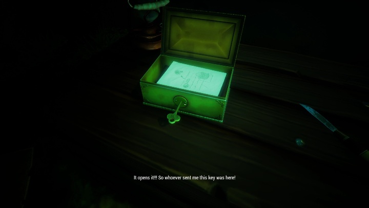 The clue in the metal box is both a note and a journal entry - Call of the Sea: Chapter 1, 74 Miles East of Otaheité - journal entries - Logbook entries - Call of the Sea Guide