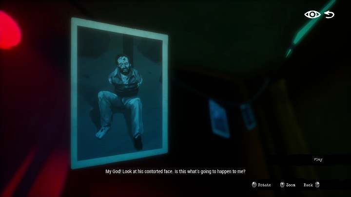 This is the first picture you'll find in the tent with the projector in the other part of the camp - Call of the Sea: Chapter 3, The Vanishing of the Lady Shannon - journal logs - Journal entries - Call of the Sea Guide