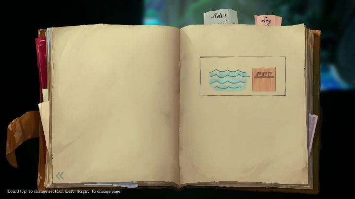 Die Heldin wird das Wassersymbol zu ihrem Tagebuch hinzufügen – Call of the Sea: Brückenmechanismus – Rätsel, Kapitel 1 – Kapitel 1 – Call of the Sea Guide