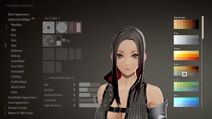 2 - Character creation in Code Vein - Basics - Code Vein Guide