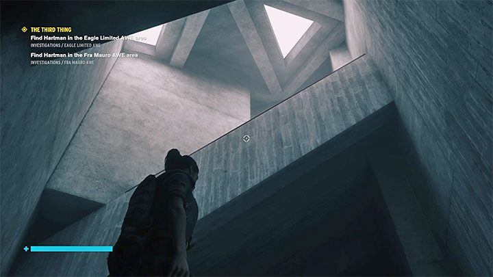 Before you head south, turn 180 degrees and start using levitate to reach the higher floors of this location - Control AWE: Hidden places and clock - secrets - Secrets - Control Guide