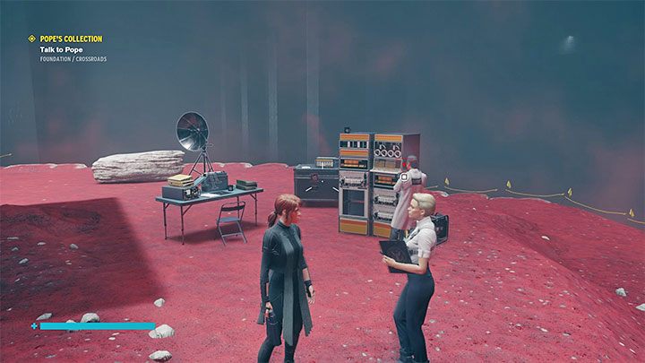 You can get this quest after starting The Pyramid main mission - Control The Foundation: Popes Collection - walkthrough - Side quests - Control Guide