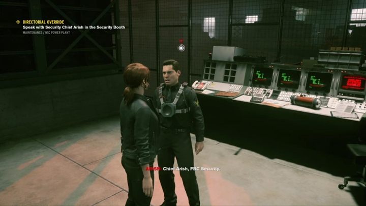 Get down with the elevator and on the table you will find another side task - A Merry Chase - Directorial Override | Control Walkthrough - Main Quests - Control Guide