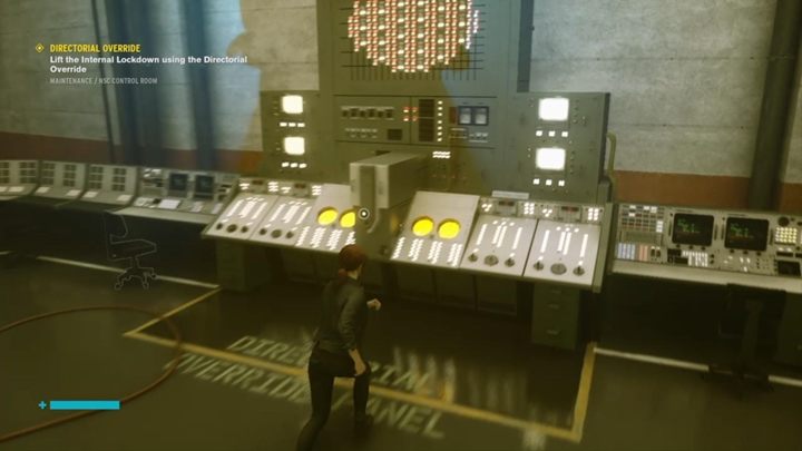 Youll reach the NSC Control Room, where you have to fight your enemies - Directorial Override | Control Walkthrough - Main Quests - Control Guide